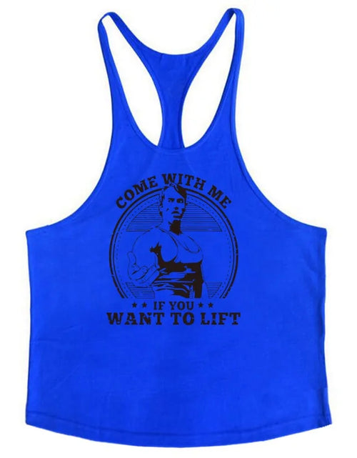 Load image into Gallery viewer, Bodybuilding Stringer Tank Top for Men
