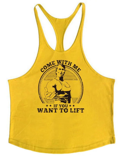 Load image into Gallery viewer, Bodybuilding Stringer Tank Top for Men
