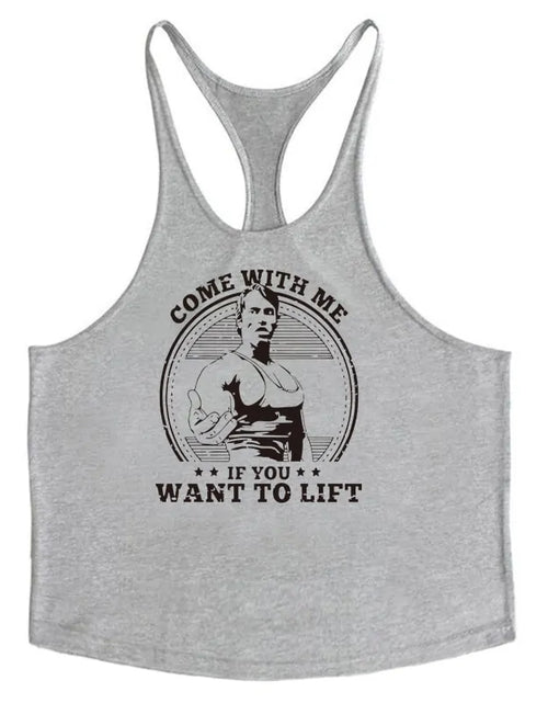 Load image into Gallery viewer, Bodybuilding Stringer Tank Top for Men
