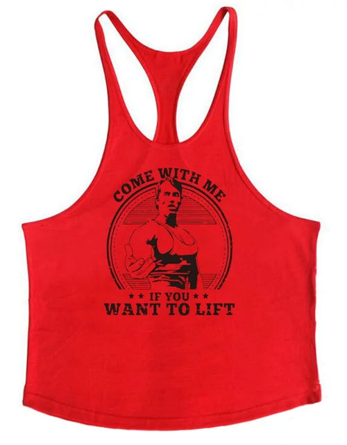 Load image into Gallery viewer, Bodybuilding Stringer Tank Top for Men
